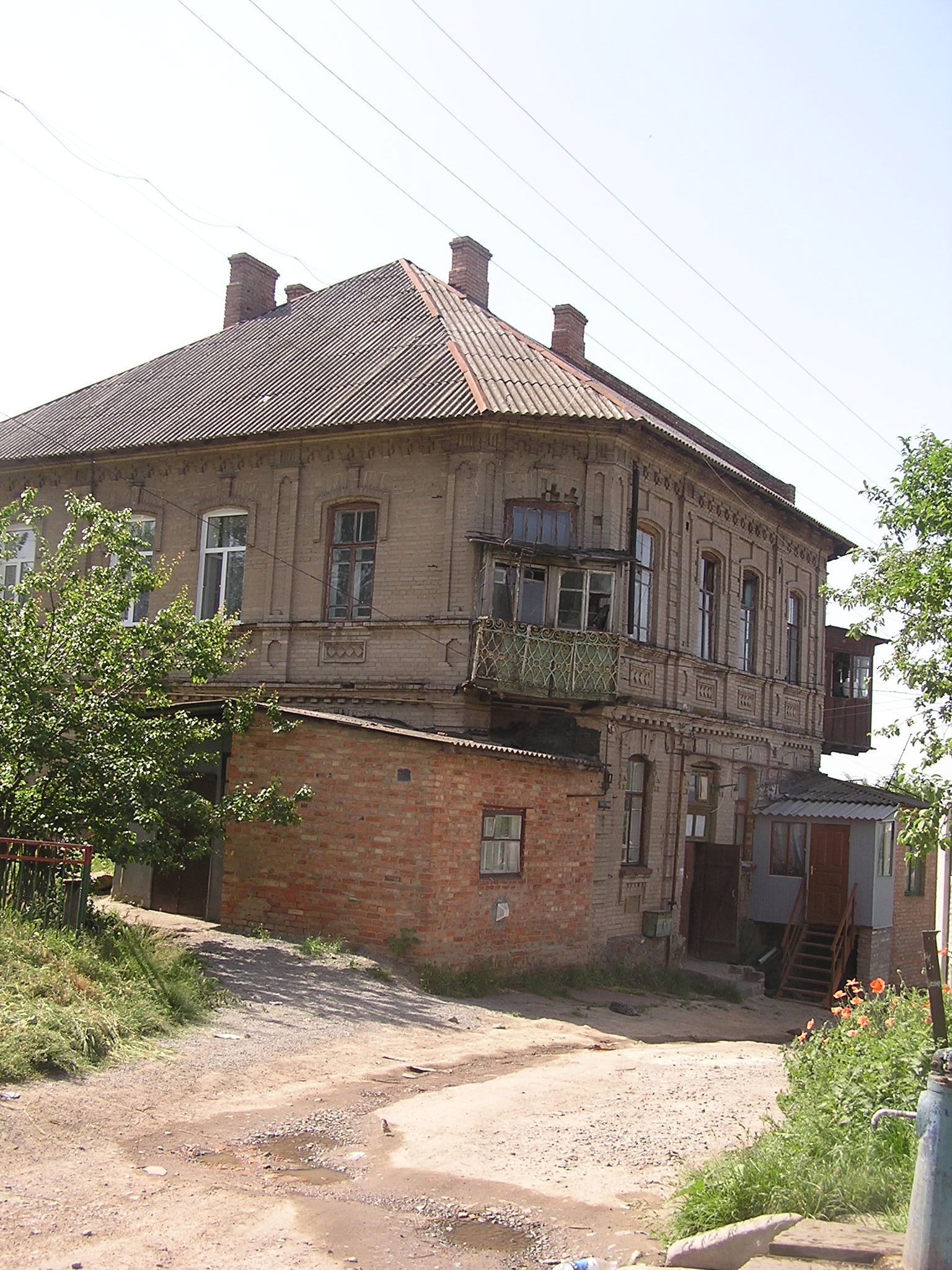 Berdichev. House in the area where the Babinsky family lived. Year 2007-2011.